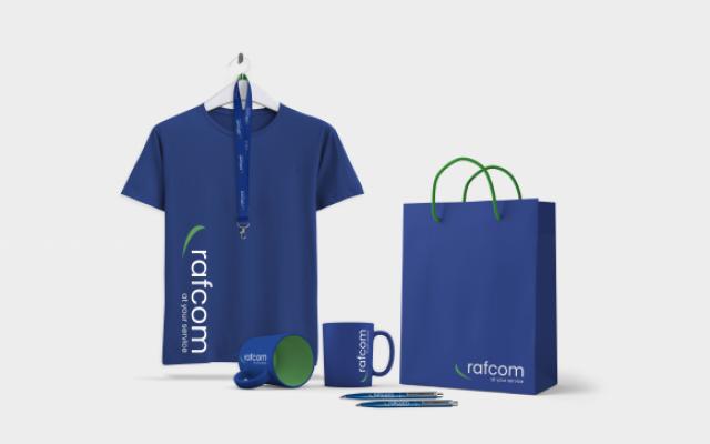 Rafcom – materiały reklamowe